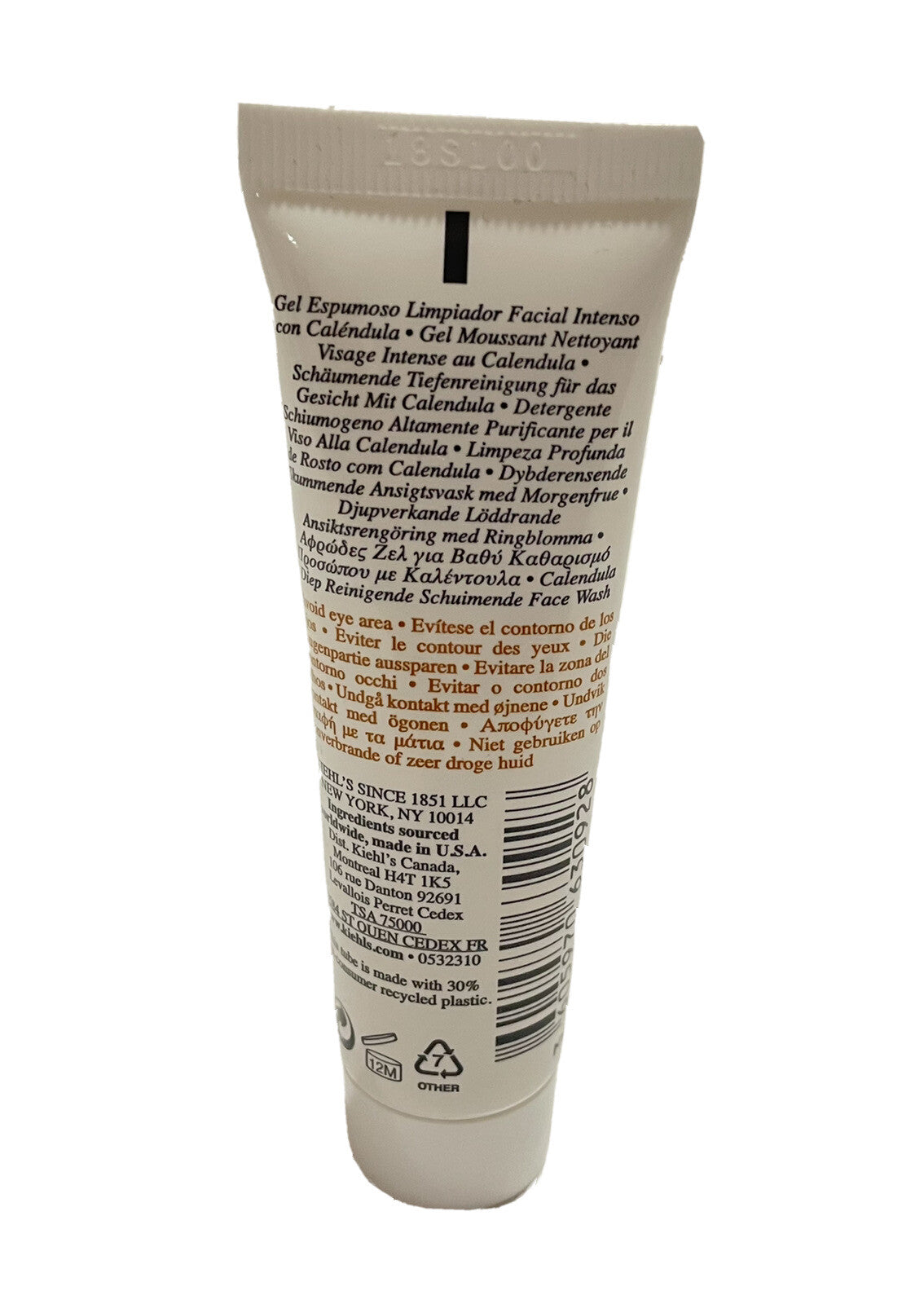 Kiehls LOT OF 2 Calendula Deep Cleansing Foaming Face Wash 1oz Each  New2