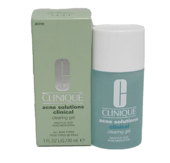 Clinique Acne Solutions Clinical Clearing Gel - 1 oz/30 ml - Full Size - NIB0