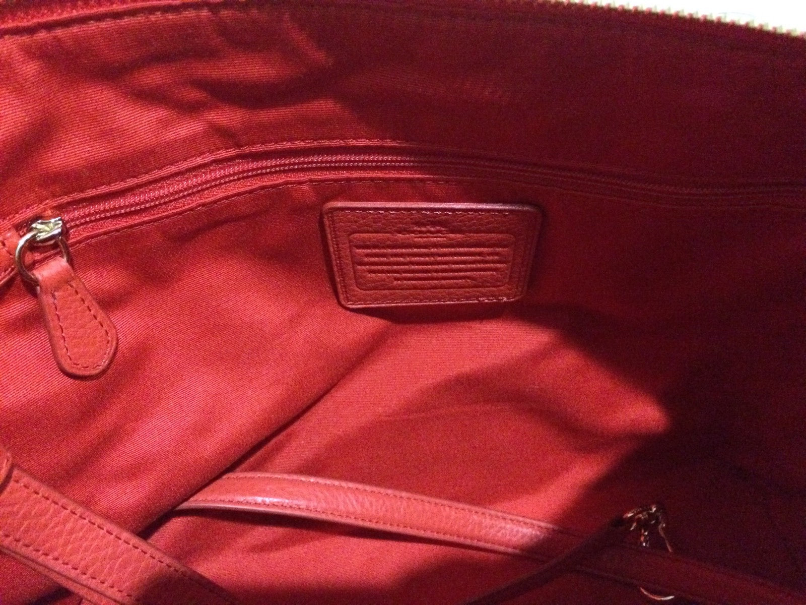 Coach COLETTE Pebbled Leather Satchel Crossbody CardinalRed Bag F34508 New W/Tag7