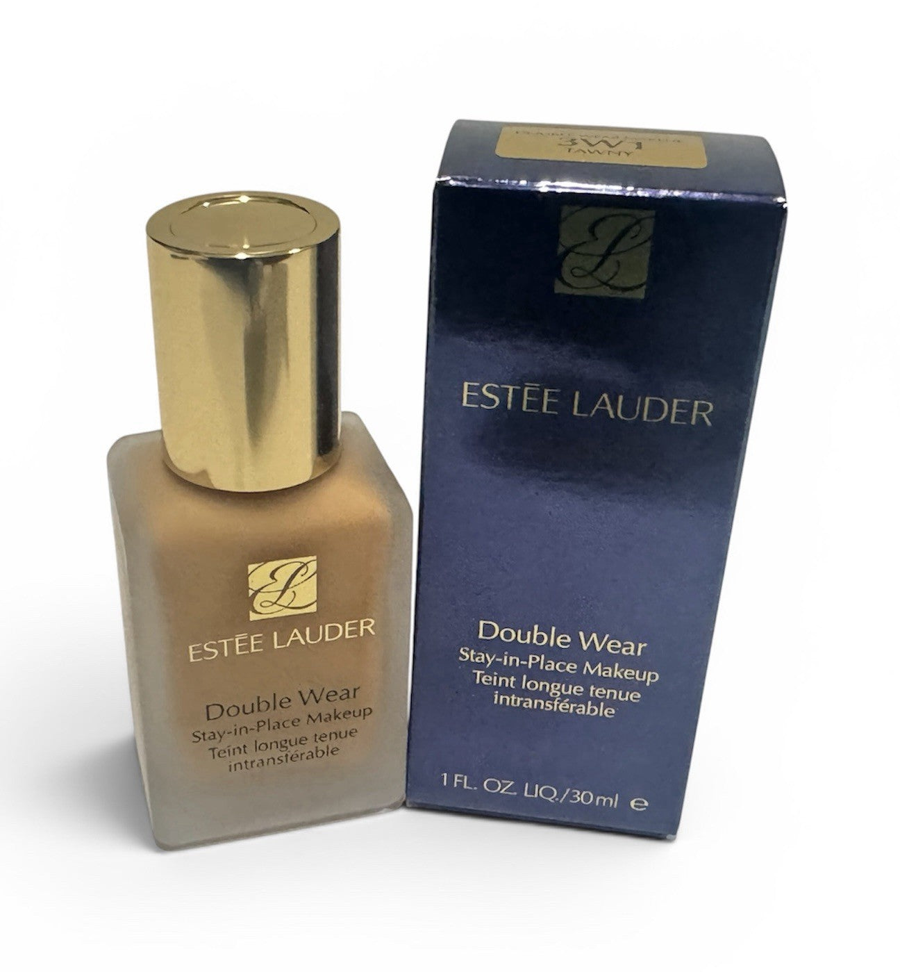 Estee Lauder Double Wear Stay-in-Place foundation 3W1 Tawny 1 oz/30ml New In Box0
