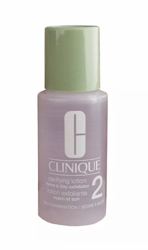 CLINIQUE CLARIFYING LOTION #2 DRY COMBINATION 1 OZ NWOB LOT OF 21