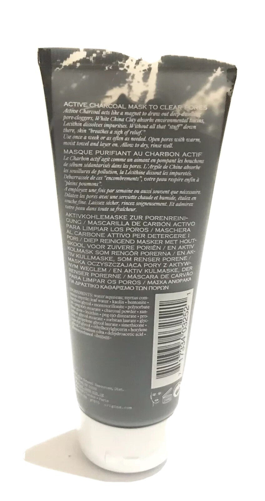 ORIGINS Clear Improvement Active Charcoal Mask to Clear Pores 3.4 fl oz NEW1