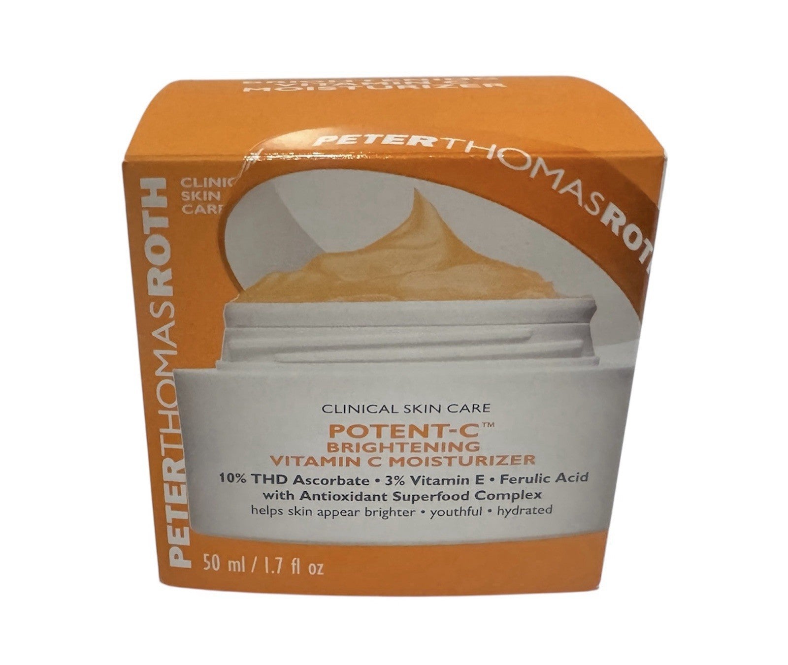 Peter Thomas Roth Potent-C Brightening Vitamin C Moisturizer 1.7 oz New In Box1