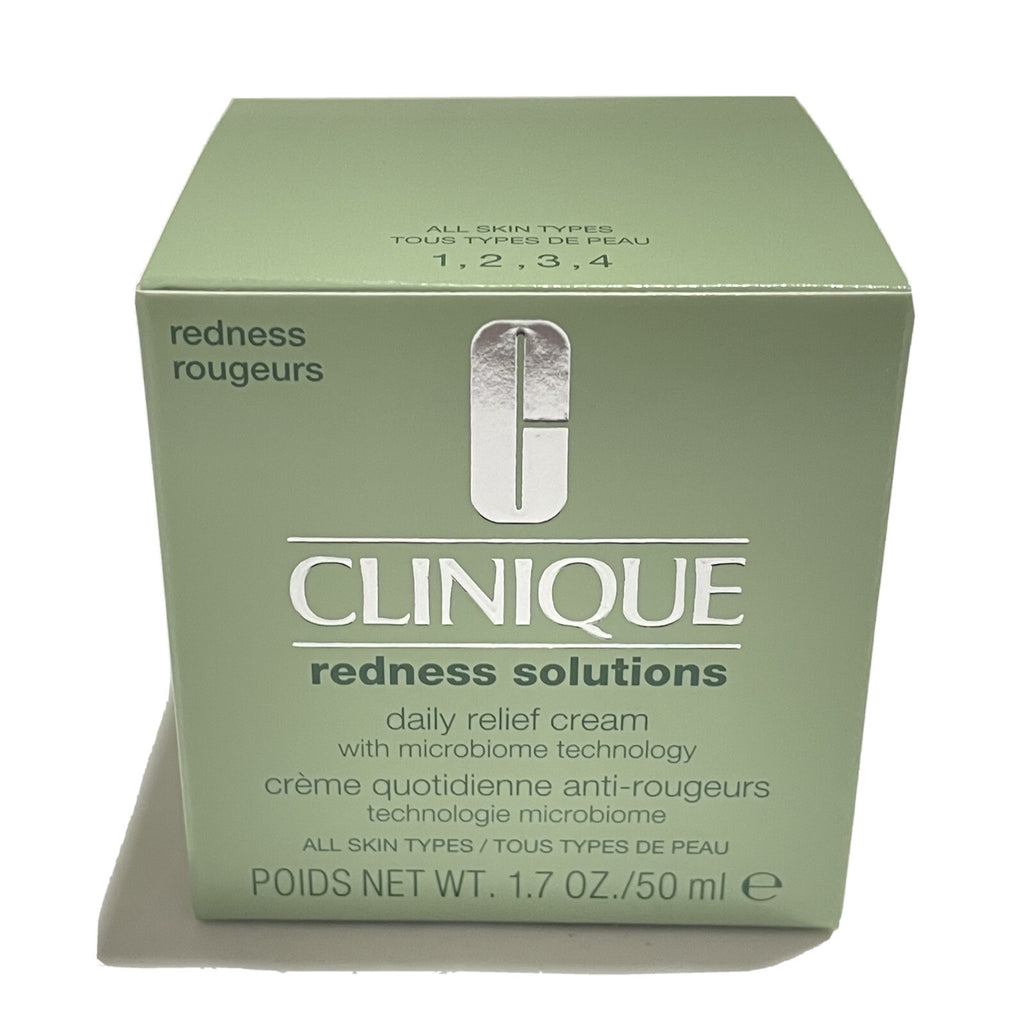 Clinique Redness Solutions Daily Relief Cream W/ Microbiome Technology 1.7oz NIB2