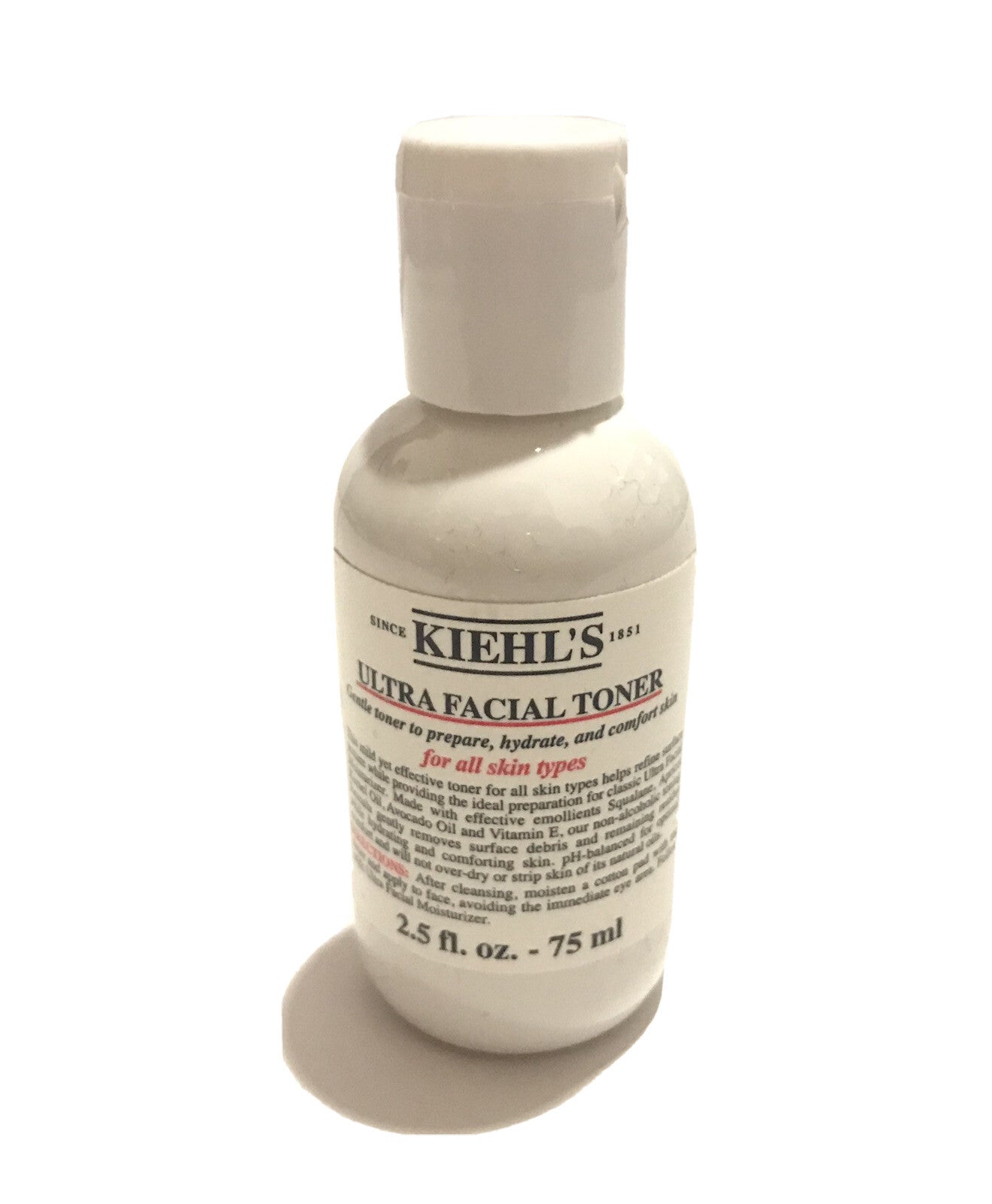Kiehls Ultra Facial Toner For All Skin Types 2.5 Oz ,75 Ml X31