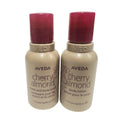 New Aveda Cherry Almond Hand And Body Wash + Lotion 1.7oz 50 mL Each Travel Size0