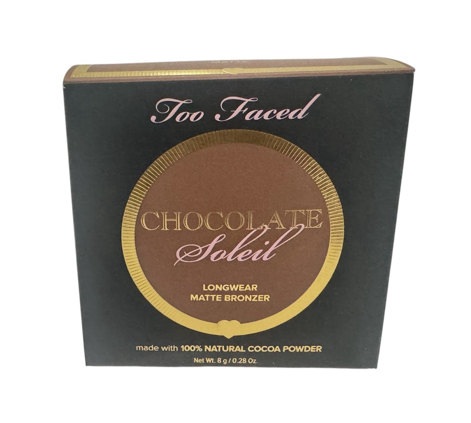 Too Faced Chocolate Soleil Matte Bronzer, Full Size 0.28oz/8g, New In Box2