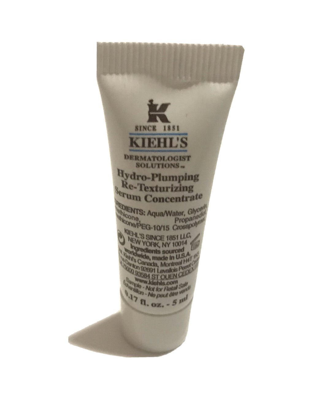 KIEHLS HYDRO PLUMPING RE-TEXTURIZING SERUM CONCENTRATE .17 OZ 5ML X23