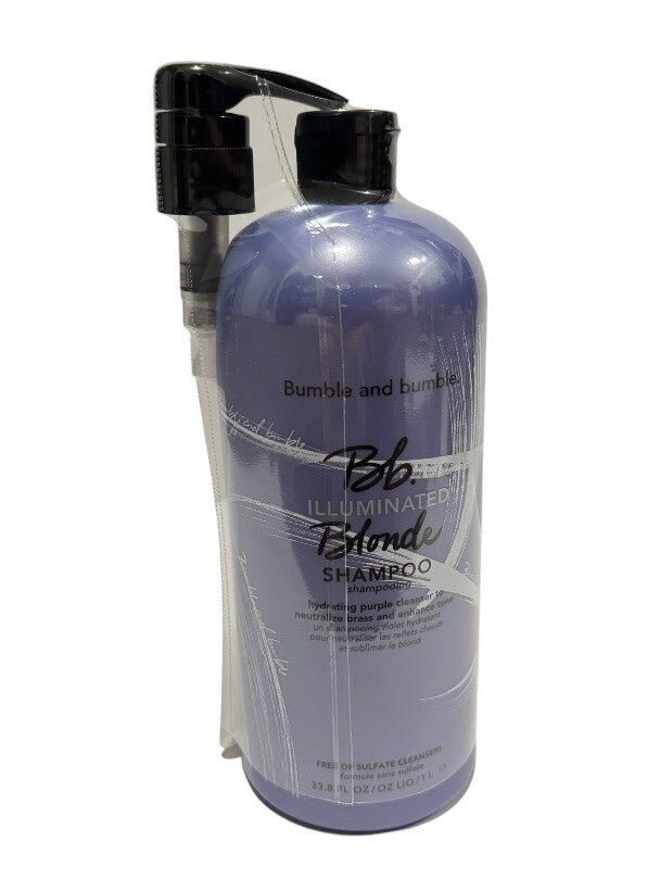 Bumble and bumble Bb Illuminated Blonde Shampoo 1Liter 33.8oz With Pump.  Sealed3