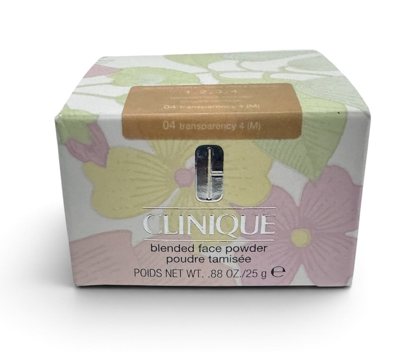 CLINIQUE Blended Face Powder ~ 04 Transparency 4 0.88oz/25g NEW IN BOX3