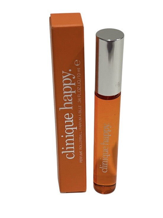 Clinique Happy Eau de Parfum Perfume Rollerball 0.34oz/10ml New In Box0