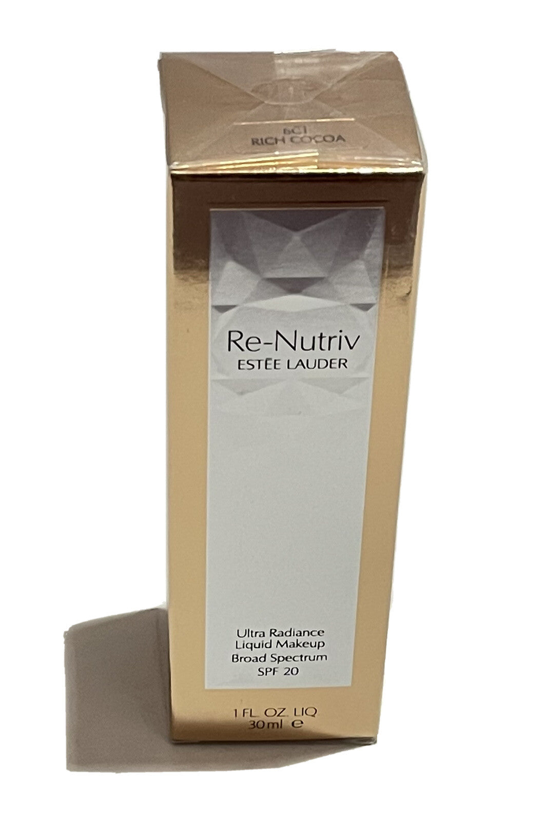 Estee Lauder Re-Nutriv Ultra Radiance SPF20 Liquid Makeup 6C1 RICH COCOA - 1 Oz.0