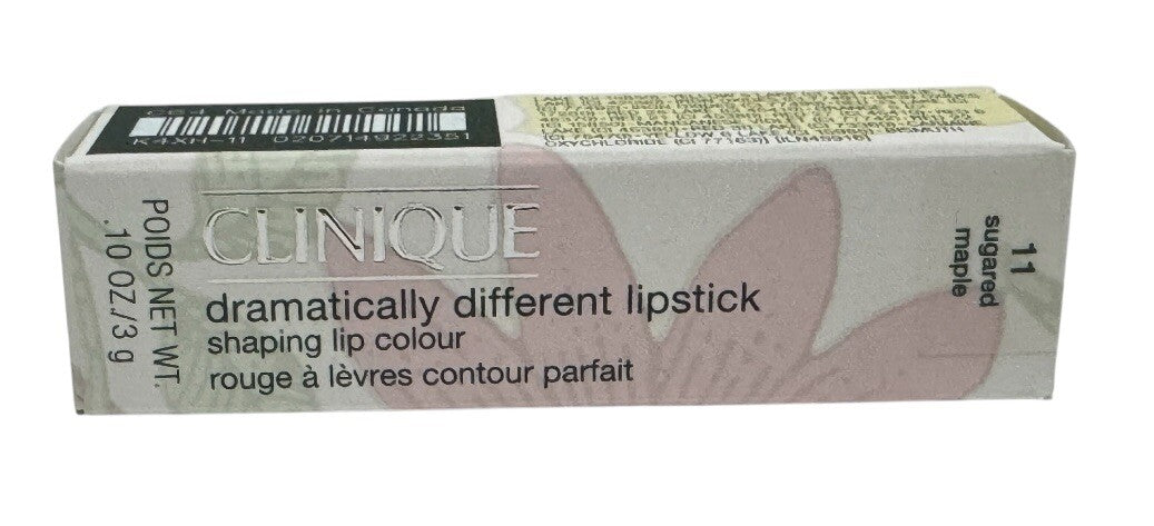 CLINIQUE Dramatically Different 11 Sugared Maple Shaping Lip Color.  New In Box2