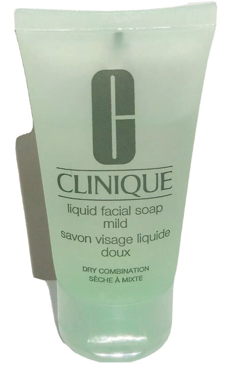Lot of 2 Clinique Liquid Facial Soap Mild Dry Combination 1fl.oz./30ml.  New0
