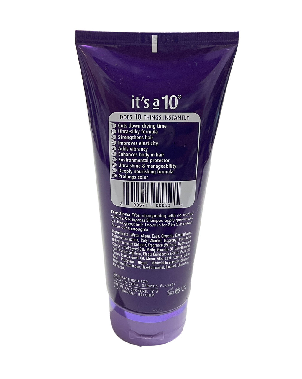 It's a 10 Silk Express Silk Conditioner 5 oz4