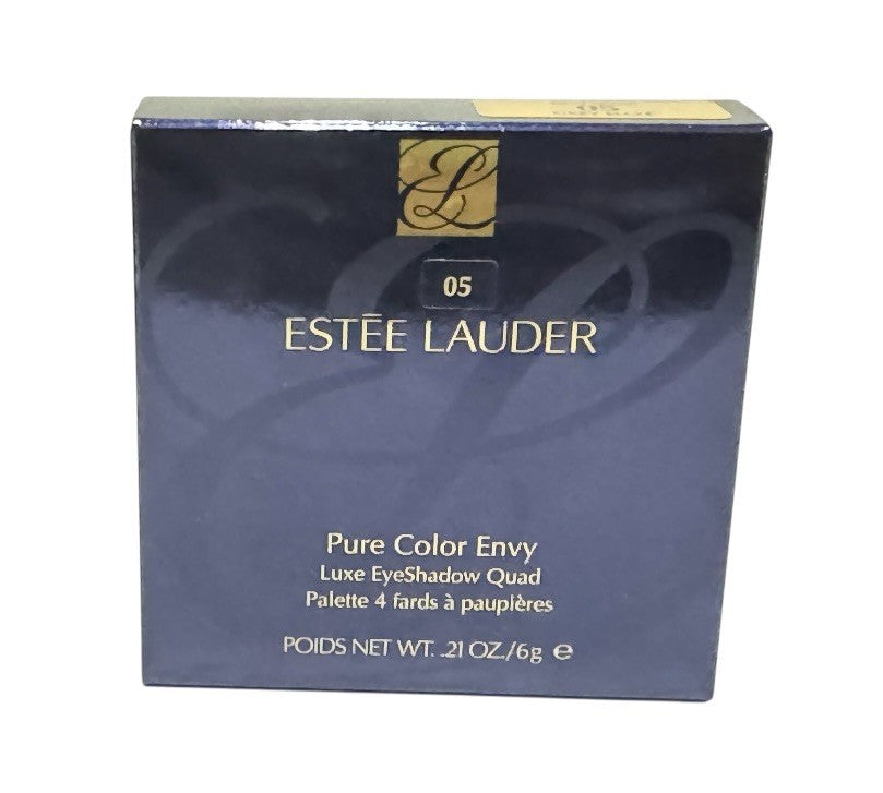 Estee Lauder PURE COLOR ENVY Luxe EyeShadow Quad - 5 GREY HAZE - 0.21oz/6g - NIB6