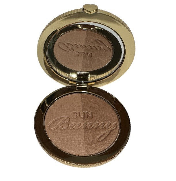 Too Faced Sun Bunny Radiant Duo Tone BRONZER CALIFORNIA GLOW 0.28oz/8g NIB4