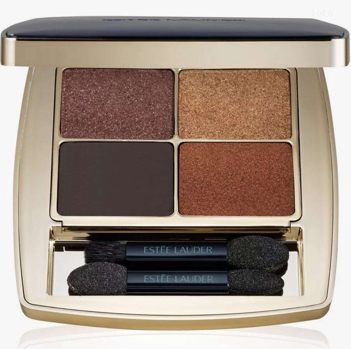 Estee Lauder Pure Color Envy Luxe Eye Shadow Quad, 08 Wild Earth, 0.21oz/6g, NIB3