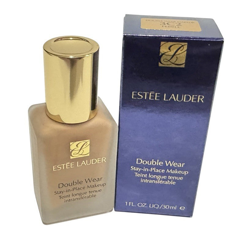 Estee Lauder Double Wear Stay-In-Place Makeup - 3C2 Pebble - 1fl.oz.liq/30mL NIB0