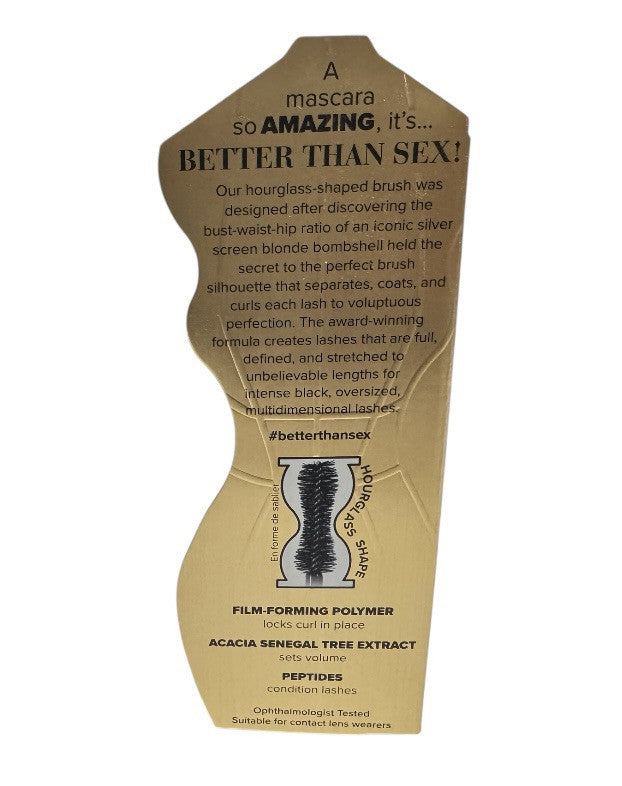 TOO FACED Better Than Sex Volumizing Mascara .27oz Full Size, Brand New Box3