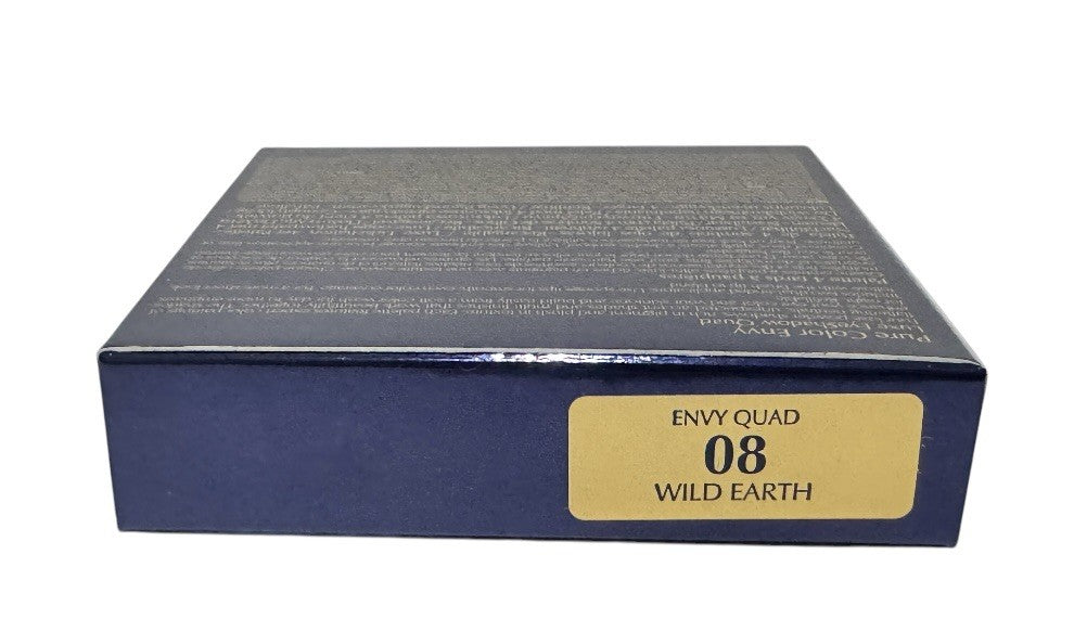 Estee Lauder Pure Color Envy Luxe Eye Shadow Quad, 08 Wild Earth, 0.21oz/6g, NIB2