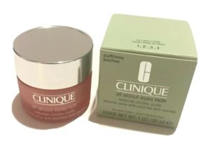 Clinique All About Eyes Rich Reduces Circles Puffs 1oz 30ml All Skin Types NIB