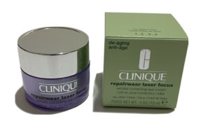 Clinique Repairwear Laser Focus Wrinkle Correcting Eye Cream 15ml / .5oz NIB