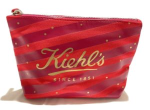 Kiehls Cosmetic Makeup Bag Brand New