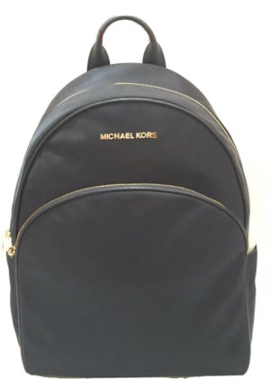 Michael Kors Abbey Large Nylon Navy Backpack 35T7GAYB3C New W/Tag