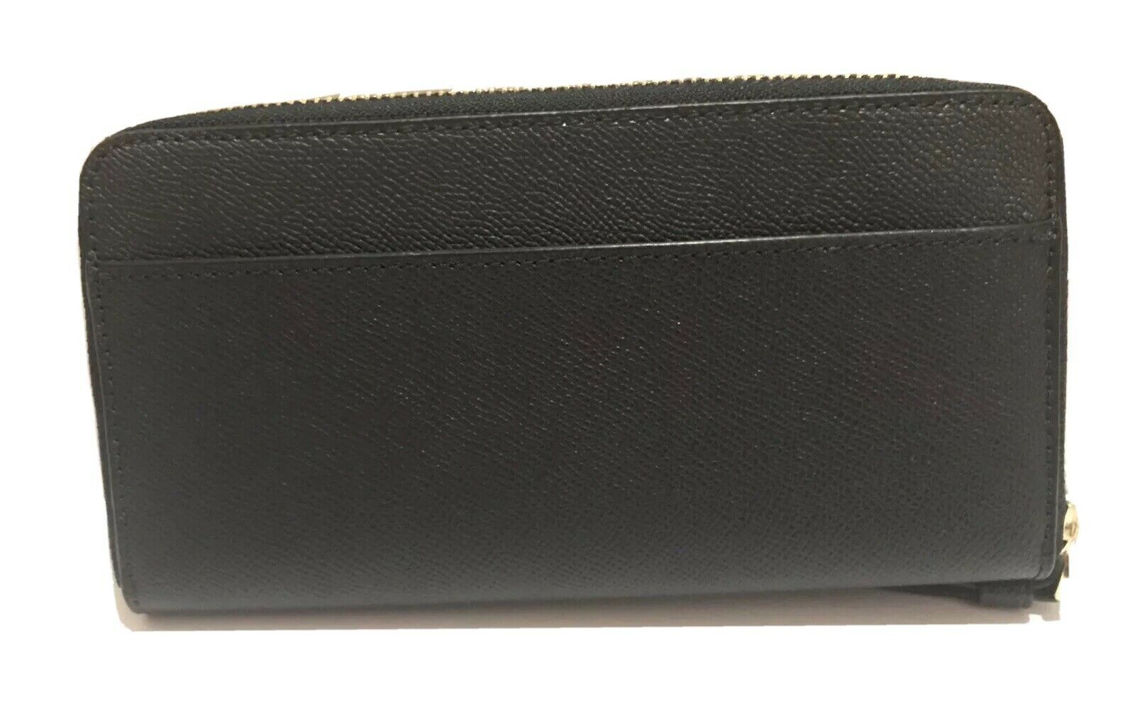 Coach F24413 RFID Accordin Zip Around Midnight Leather Wallet Wristlet New W/Tag - Image 3