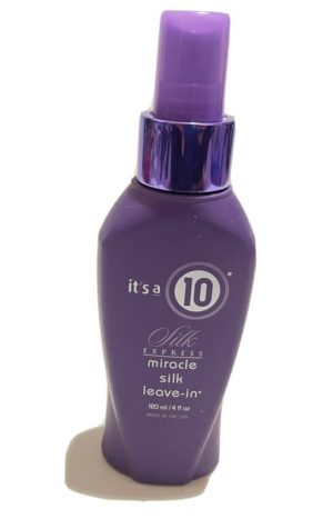 Its a 10 Silk Express Miracle Silk Leave-in Spray 120 ml/4 fl oz. NEW. No Cap