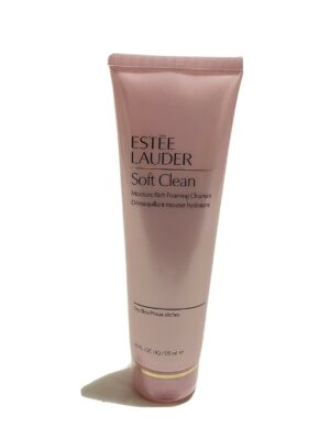 Estee Lauder Soft Clean Moisture Rich Foaming Cleanser 4.2 fl.oz. Sealed